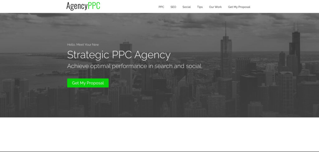 AgencyPPC's Homepage