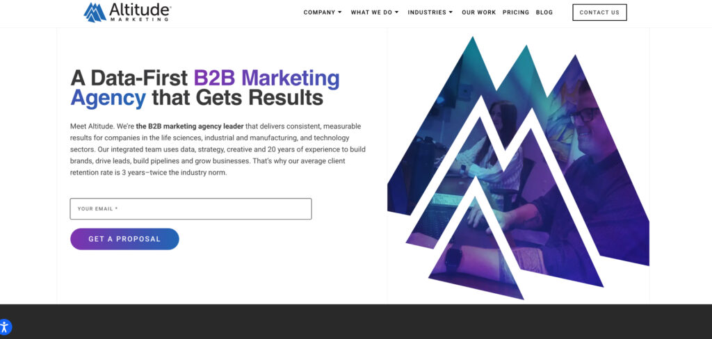 Altitude Marketing's Homepage