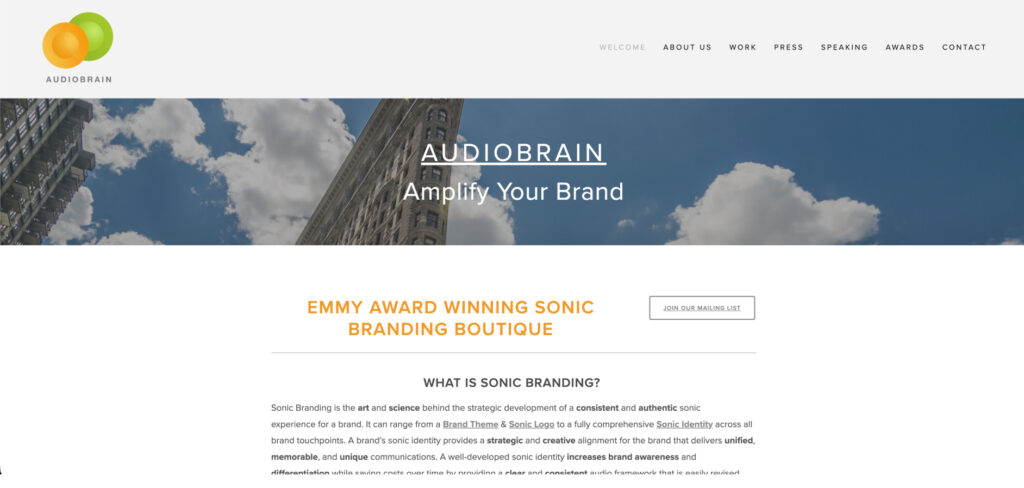 Audiobrain's Homepage