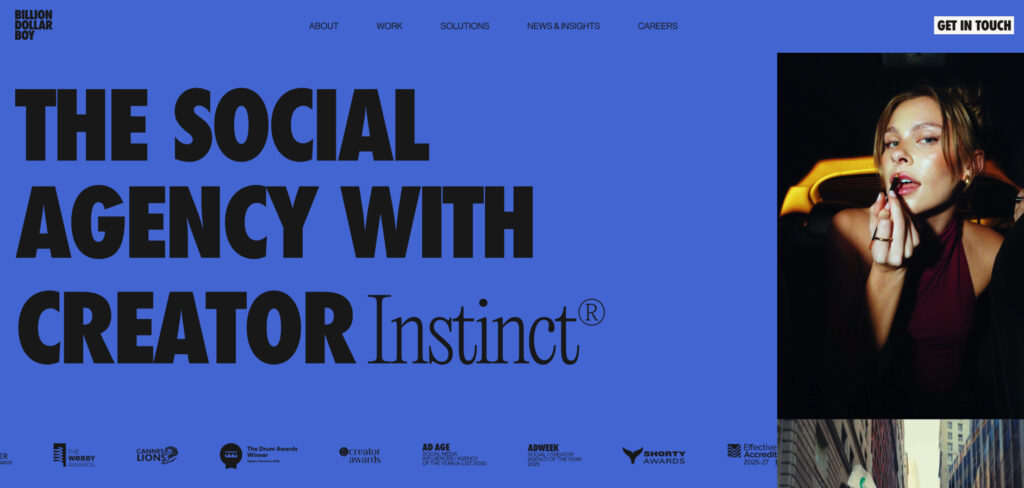 Billion Dollar Boy's Homepage