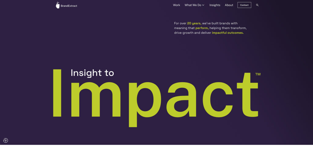 BrandExtract's Homepage