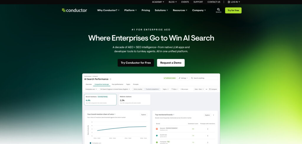 Conductor's Homepage