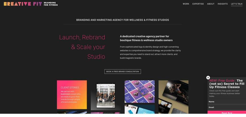 Creative Fit's Homepage