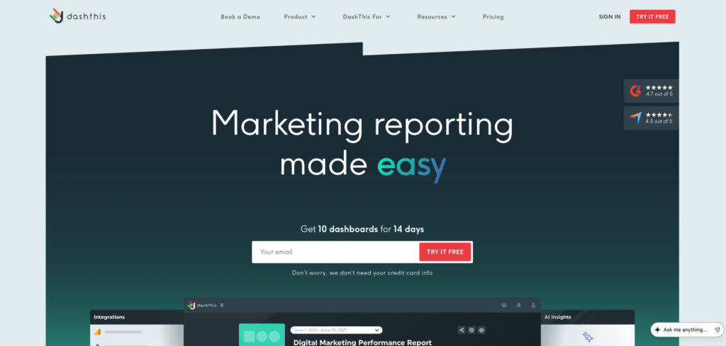 DashThis's Homepage