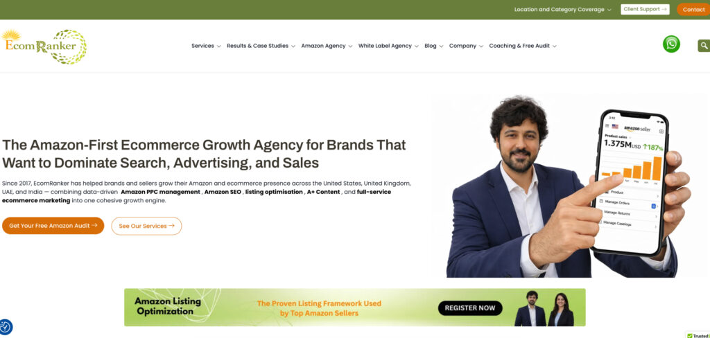 Ecom Ranker's Homepage