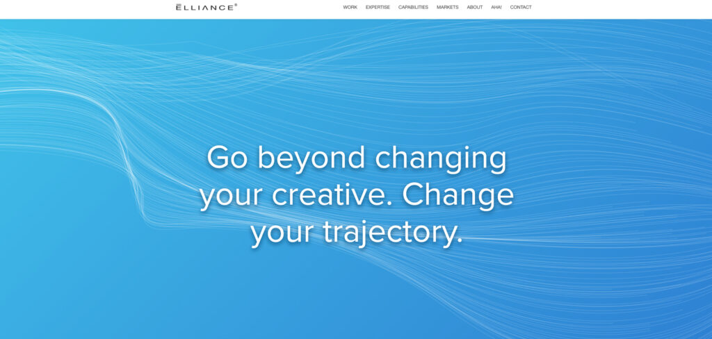 Elliance's homepage