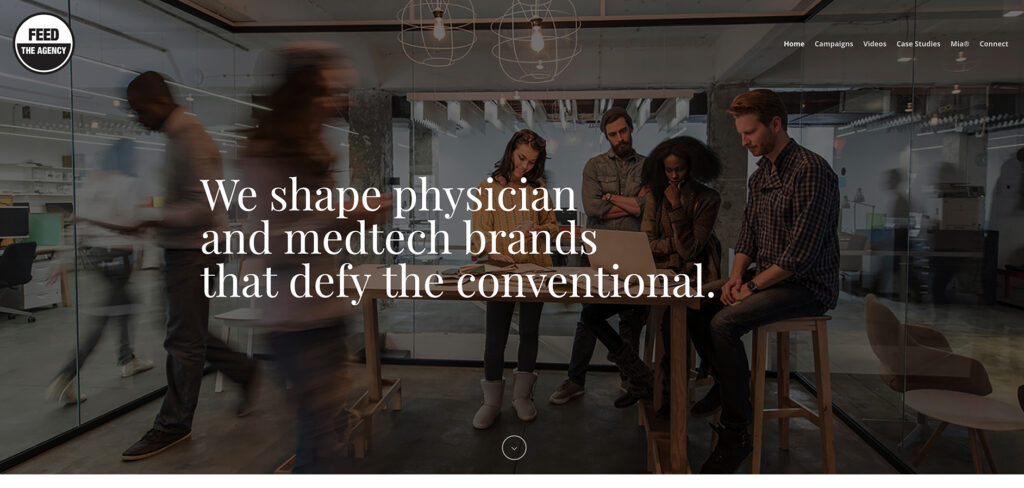 FEED. The Agency's Homepage