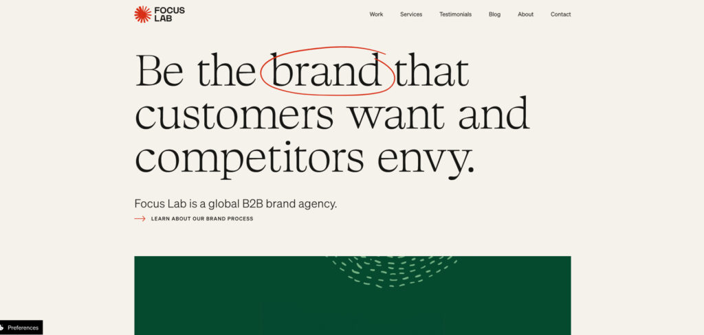 Focus Lab's Homepage