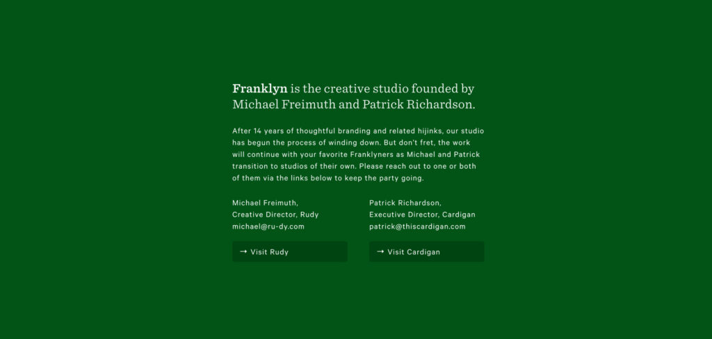 Franklyn's Homepage