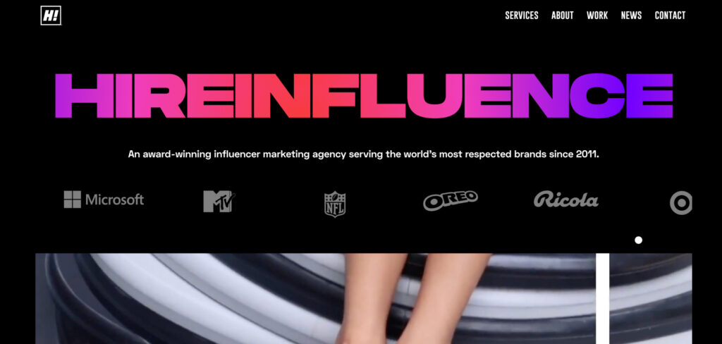 HireInfluence's Homepage