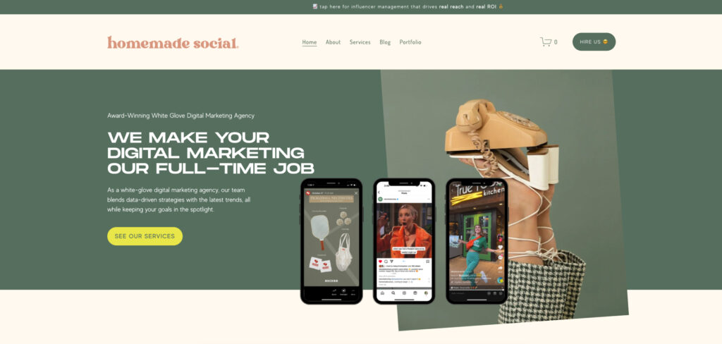 Homemade Social's Homepage