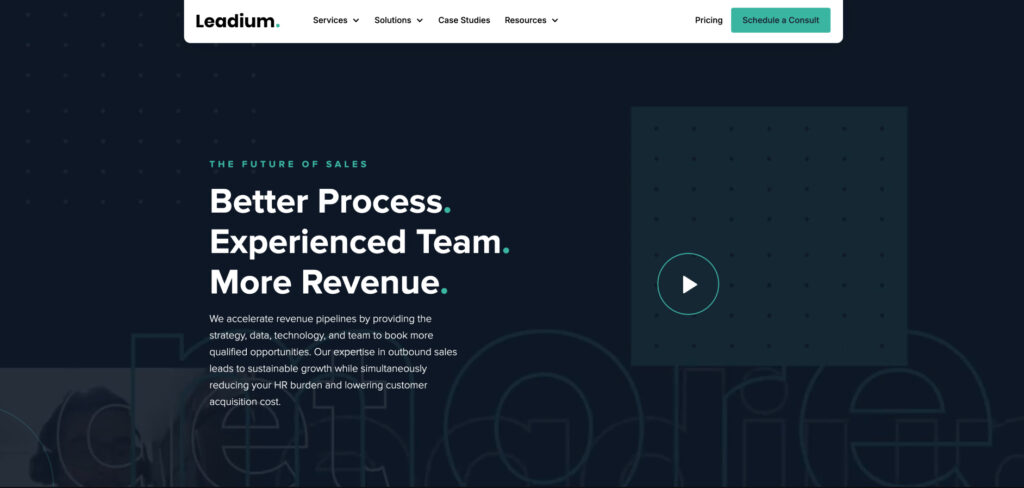 Leadium's Homepage