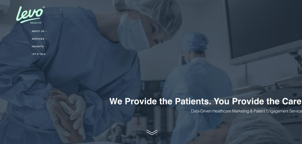 Levo Health's Homepage