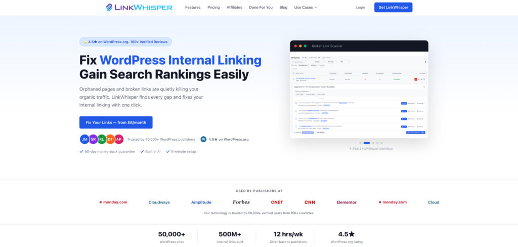 Link Whisper's Homepage