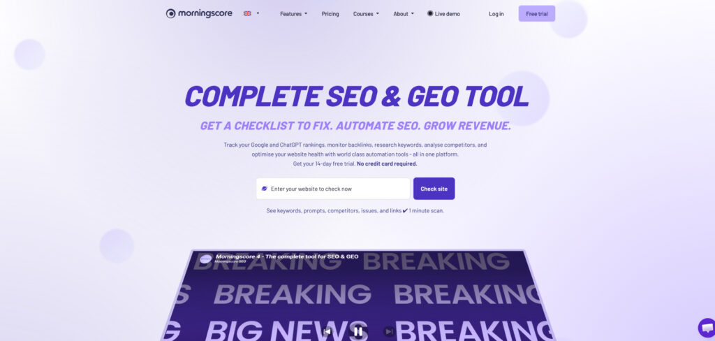 Morningscore's Homepage