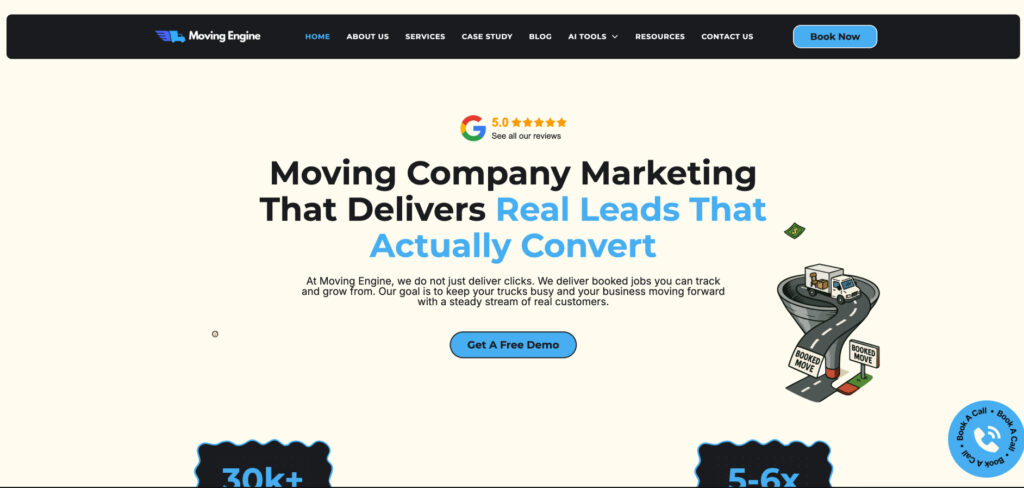Moving Engine's Homepage