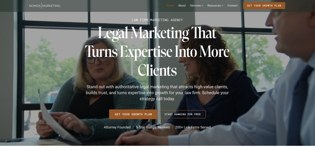 Nomos Marketing's Homepage