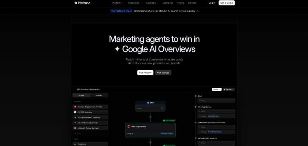 Profound's Homepage