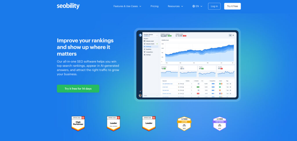 Seobility's Homepage