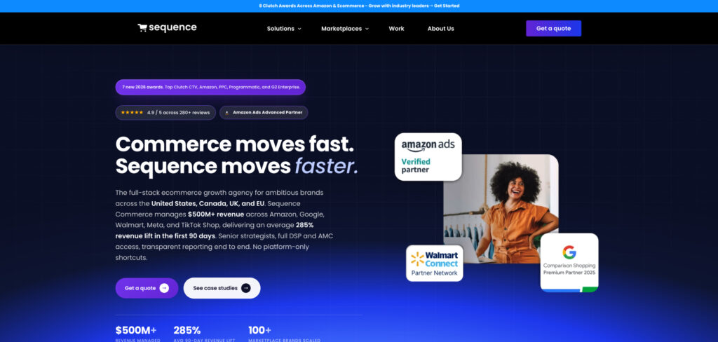 Sequence Commerce's Homepage