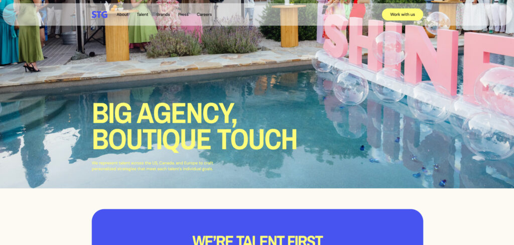 Shine Talent Group's Homepage
