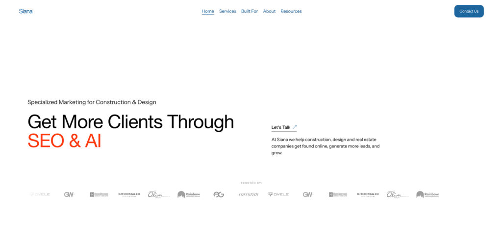 Siana Marketing's Homepage