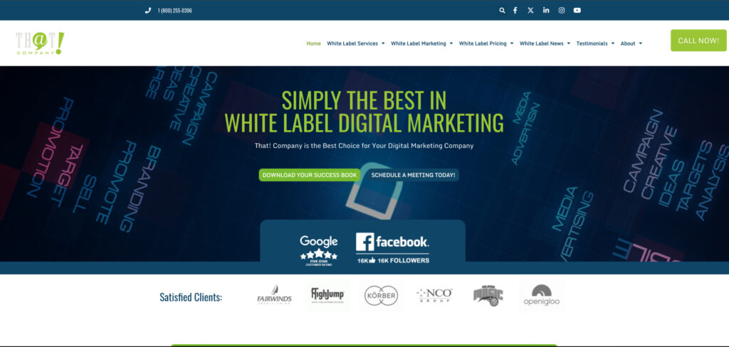 That Company's Homepage