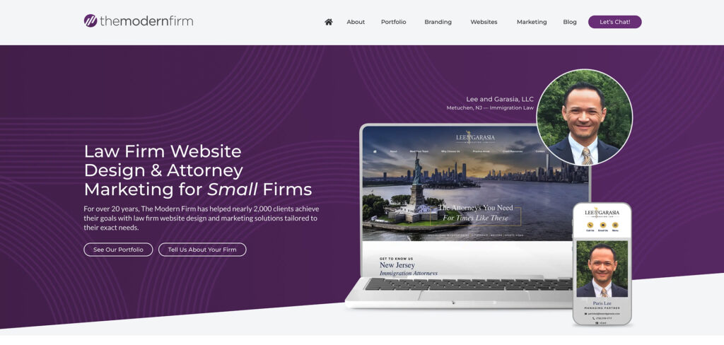The Modern Firm's Homepage