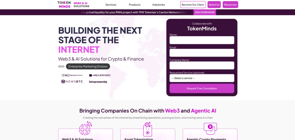 TokenMinds's Homepage