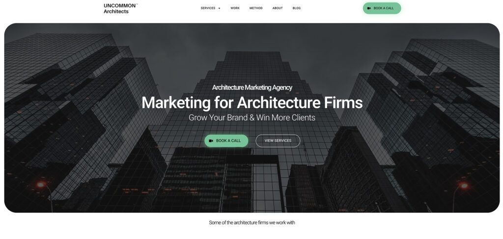 Uncommon Architects's Homepage