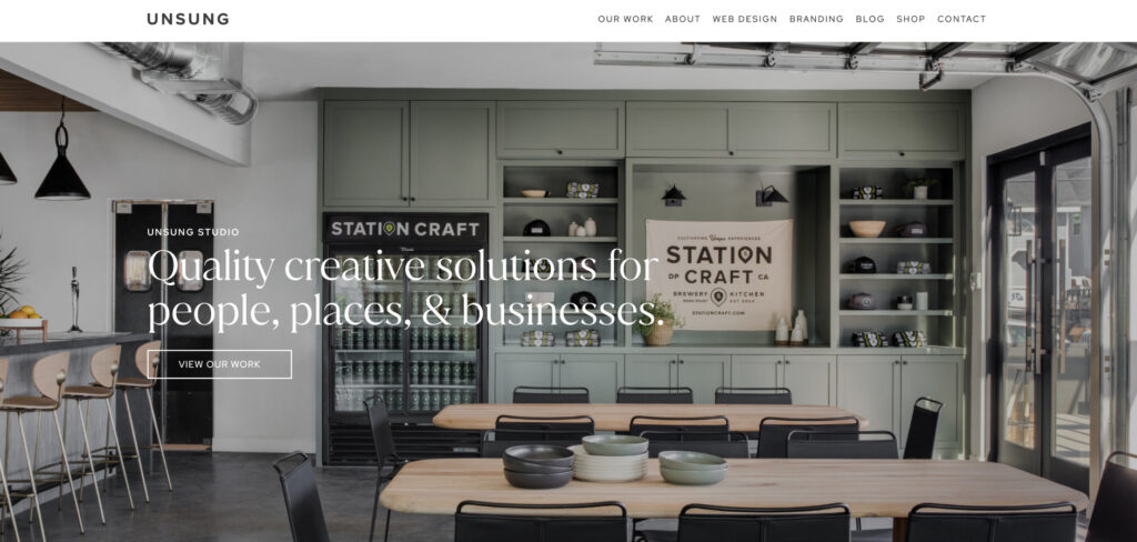 Unsung Studio's Homepage