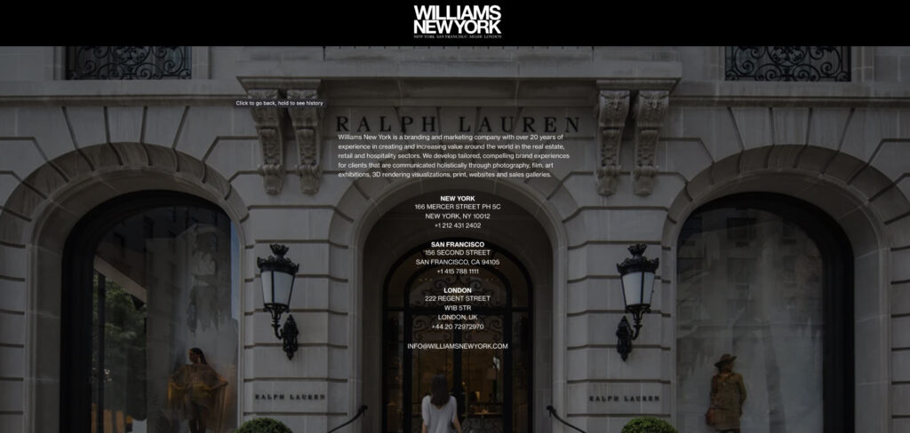 Williams New York's Homepage