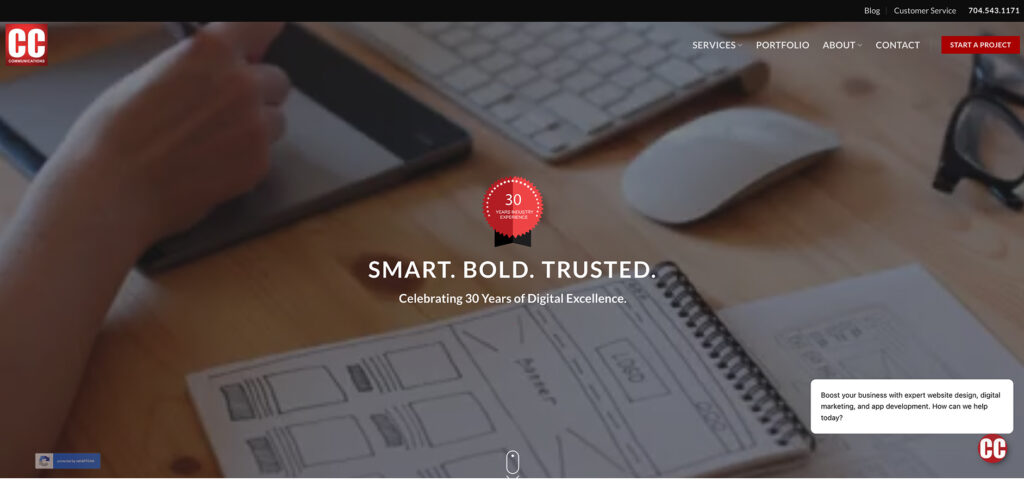 CC Communications's Homepage
