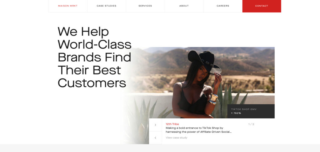 Maison MRKT's Homepage
