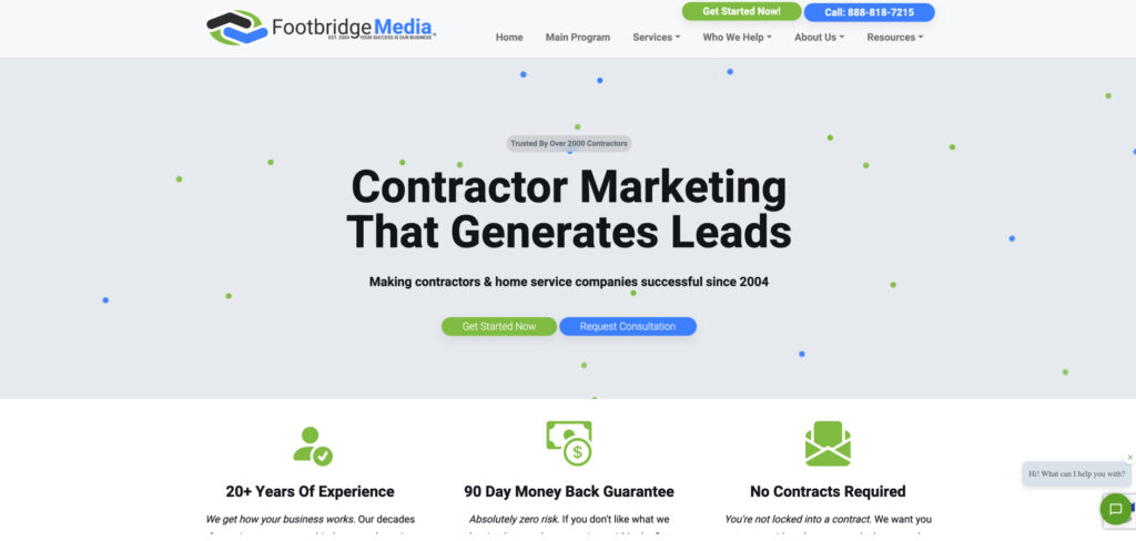 Footbridge Media's Homepage