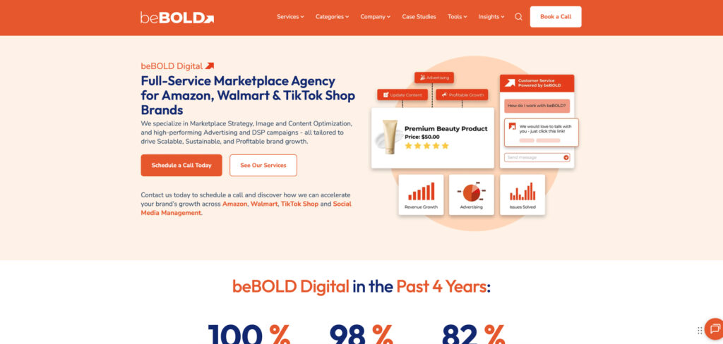 beBOLD Digital's Homepage